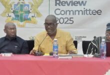 • Prof H.K Prempeh at the forum