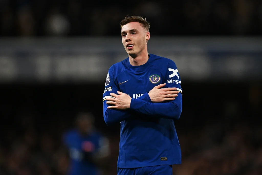 • Cole Palmer —Chelsea • Asisat Oshoala (right) joined by team mate to celebrate the opener