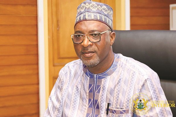 • Alhaji Mohammed Mubarak Muntaka, Interior Minister