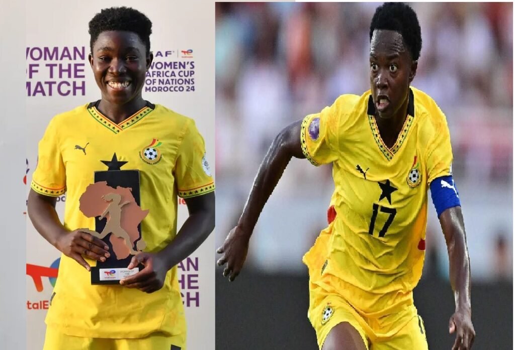 • Grace Asantewaa(left) • Portia Boakye(Right)