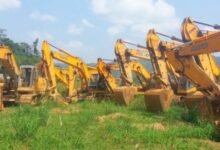 • Excavators impounded