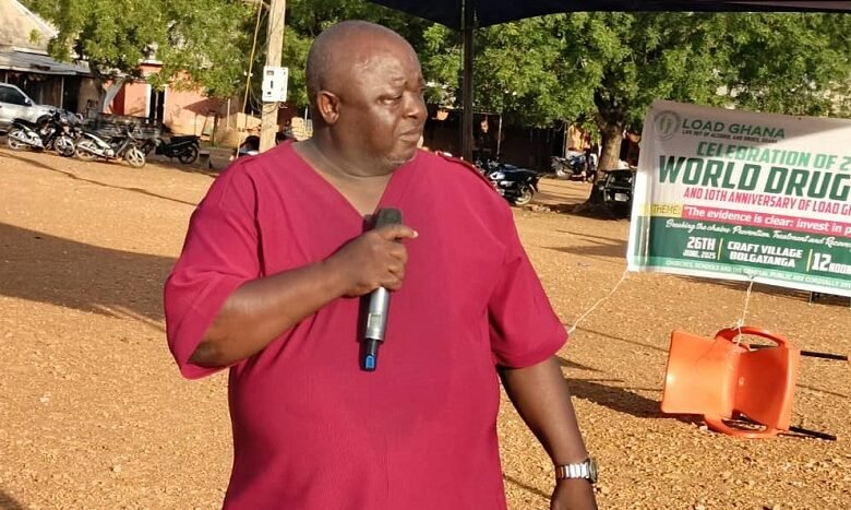 • Mr Roger Atambire Abaa (inset) addressing the students at the programme