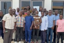 • Members of the GBA board and some of the stakeholders that attended the meeting