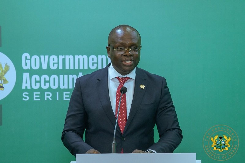 • Dr Edward Omane Boamah (inset) addressing participants at the programme