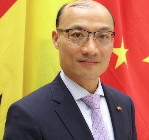 His Excellency Tong Defa, Ambassador of the People's Republic of China to Ghana.