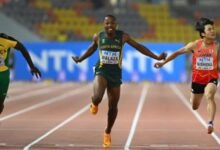 South African Bayanda Walaza, the reigning World U20 100m champion who has done a 9.94 tis year will spearhead South Africa's title defense