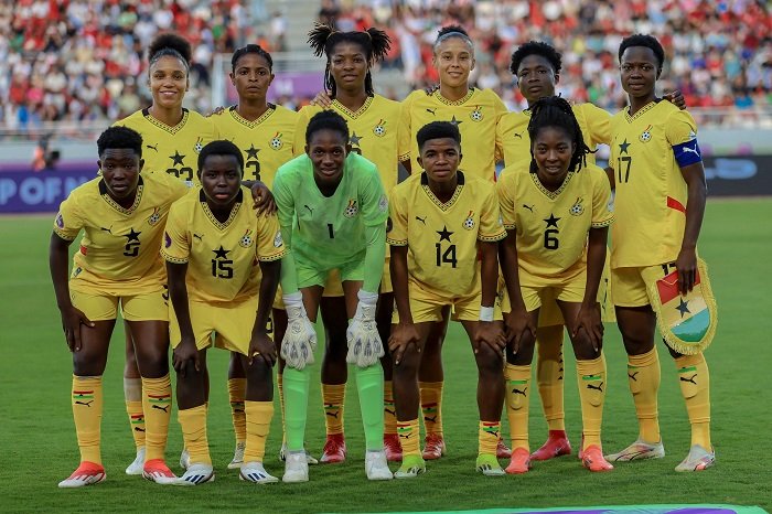 • The Black Queens side that lost to the Moroccans