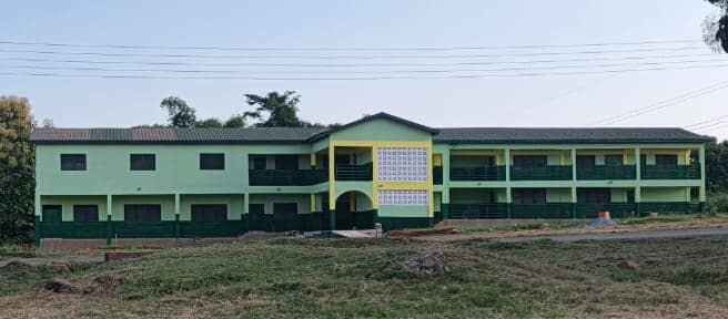 • The new administration block