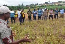 • The NVRRC members and scientists during the inspection