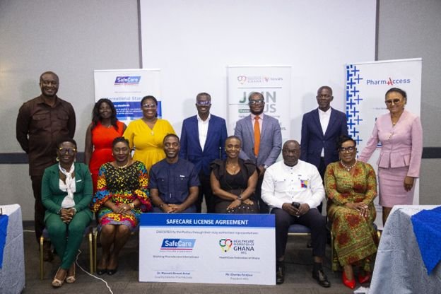 • Dignitaries after the programme