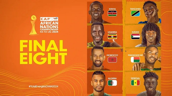 Fixtures for the quarter-finals