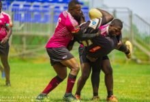• Flashback A scene from the Skolars versus Titans game