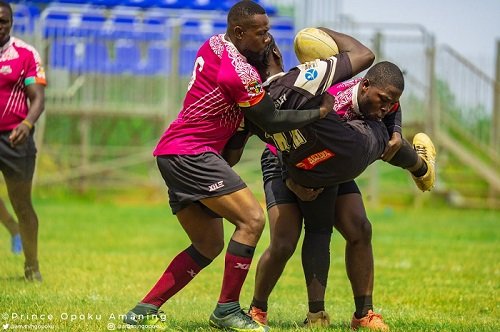 • Flashback A scene from the Skolars versus Titans game