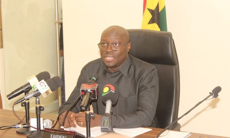 • Dr Cassiel Ato Baah Forson, Finance Minister.