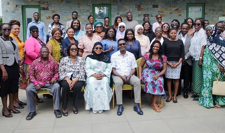 • The participants after the programme