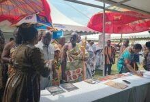 • Some dignitaries inspecting some of the products on display at the 2025 Central Expo