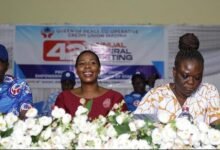 • Mr Asiedu (left) with other dignitaries at the meeting