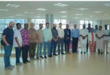 • Qatar Charity officials and UGMC Medical team