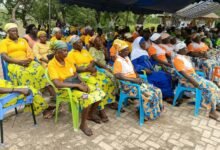 Participants at the community durbar