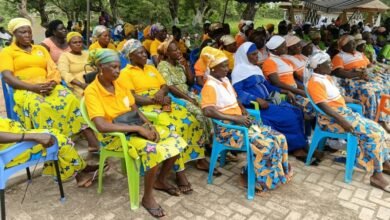 Participants at the community durbar