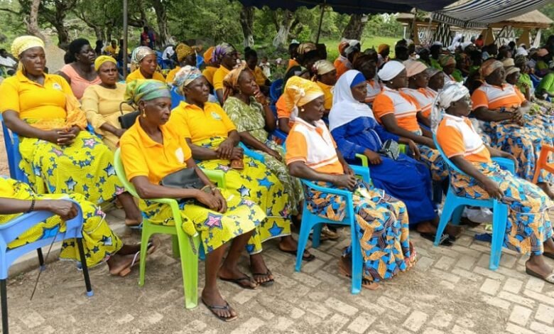 Participants at the community durbar