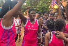 • Shalom NC players celebrating with the trophy