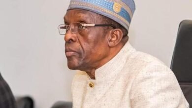 • Mr Alban Sumana addressing the gathering