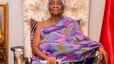 • The late Asantehemaa, Nana Ama Konadu Yiadom III