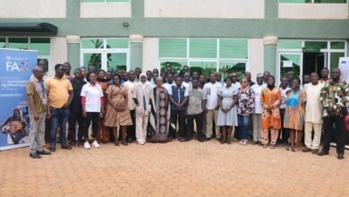 The Veterinary Technical Officers after the meeting