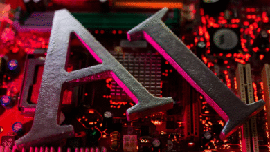 AI (Artificial Intelligence) letters are placed on computer motherboard in this illustration taken, June 23, 2023. REUTERS/Dado Ruvic/Illustration/File Photo Purchase Licensing Rights