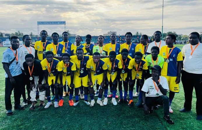 • Players and technical team members of All Nice Football Club