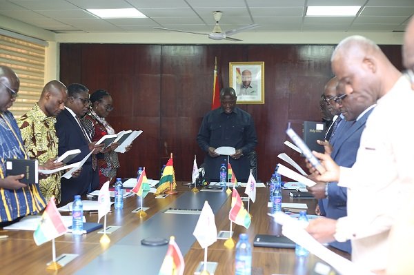 Emmanuel Armah Kofi Buah, acting minister, Ministry of Environment, Science and Technology