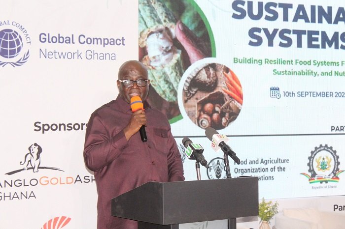 Mr Eric Opoku, Minister for Food and Agriculture