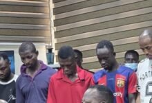 • The suspected armed robbers BY