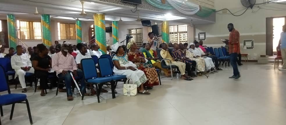 • Residents of Ablekuma West at the public forum