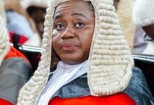 • Former Chief Justice, Justice Araba Sackey Torkonoo