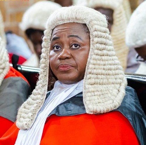 • Former Chief Justice, Justice Araba Sackey Torkonoo