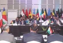 Mr Seth Terkper addressing participants at the conference Photo: Ebo Gorman