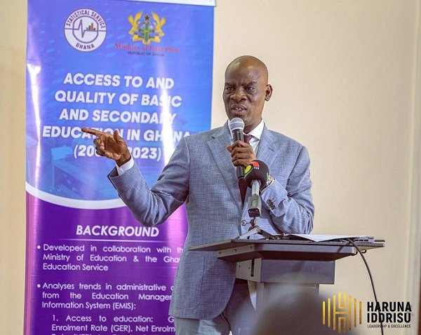 • Mr Haruna Iddrisu (right) delivering a speech at the event