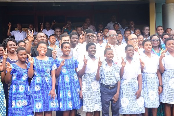 • Participants after the event Photo: Seth Osabukle