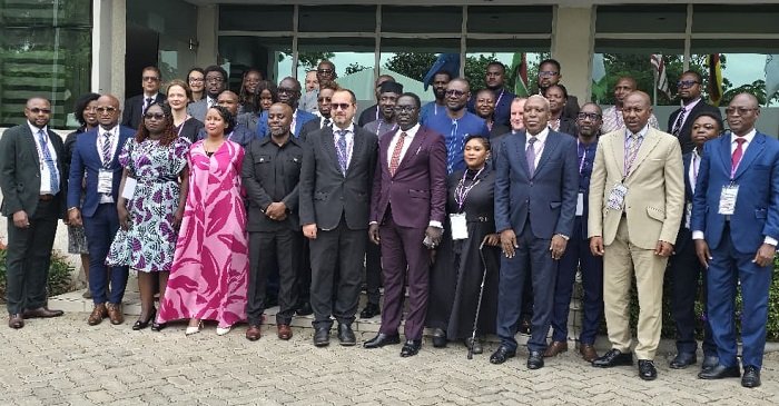 • Participants at the opening of the Regional Seminar on International Taxation in Accra