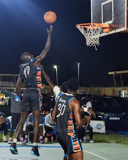 • A scene from the Knights versus and UG game