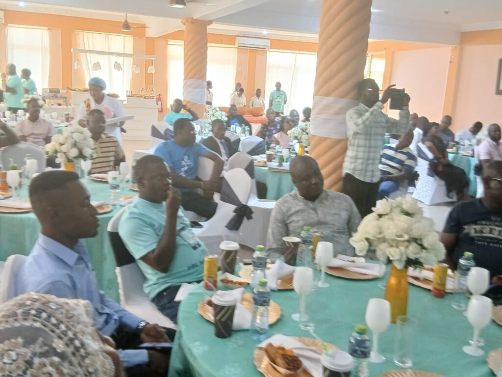 • A section of the customers at the event