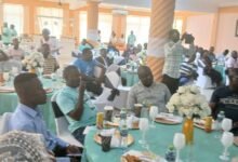 • A section of the customers at the event