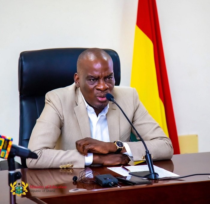 Mr Haruna Idrissu, Minister of Education