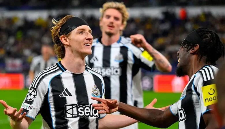 Anthony Gordon has scored 23 goals for Newcastle United since joining the club from Everton in 2023