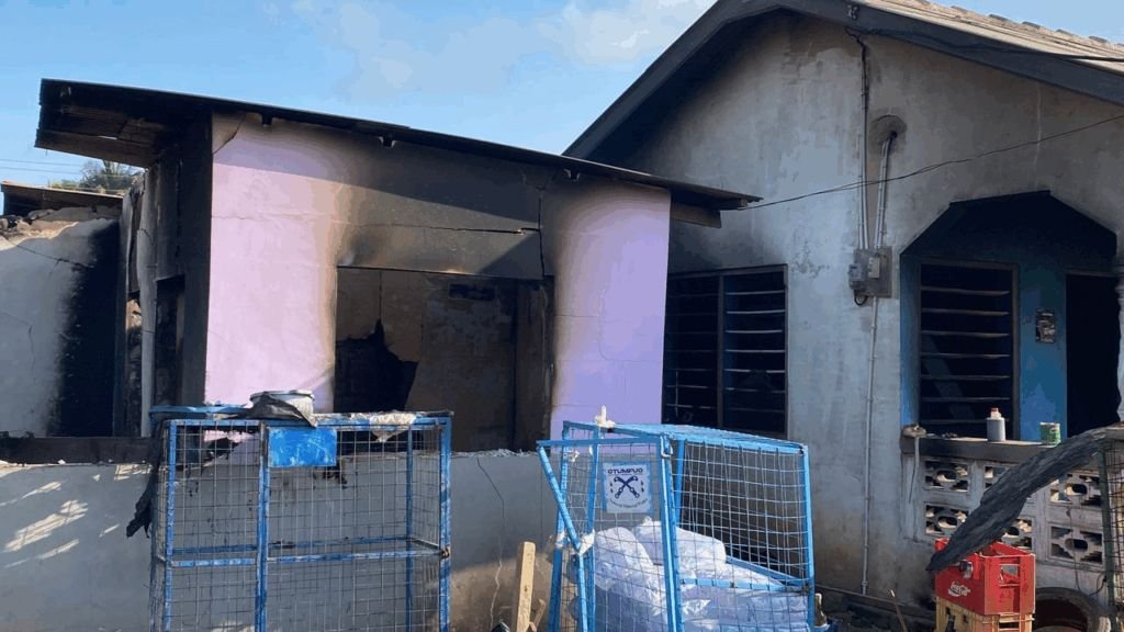 • Some houses burnt in a deadly chieftaincy clash at Asemko