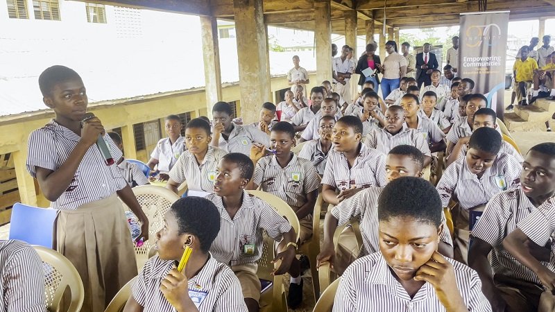 • A pupil contributing to the discussions