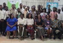 • Young Researchers with the organisers of the programme