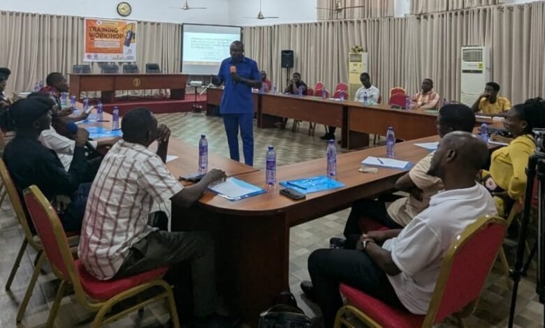 Dr Asante interacting with participants